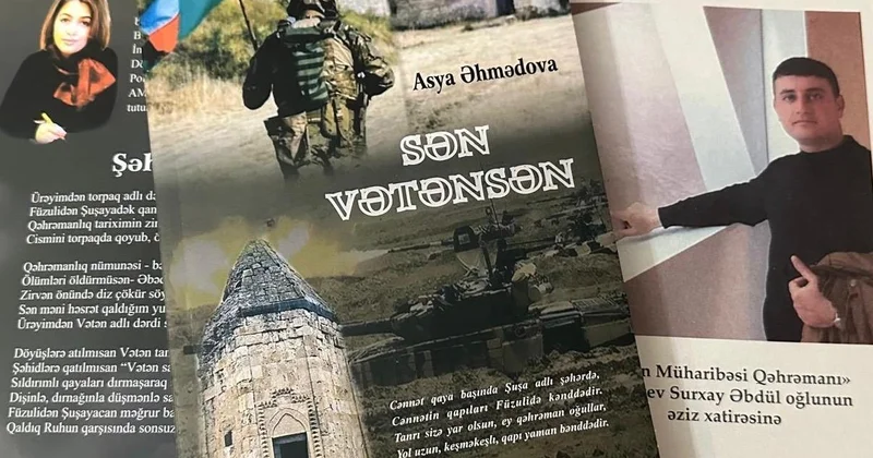 Asya Əhmədovanın “Sən Vətənsən” adlı poeması oxuculara təqdim olunub FOTO