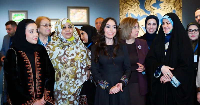 Leyla Əliyeva “Mənim dənizlərim, mənim okeanlarım” sərgisində Fotolar