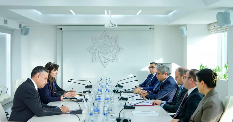 В Минтруда встреча с постоянным резидентом координатором ООН в Азербайджане ФОТО