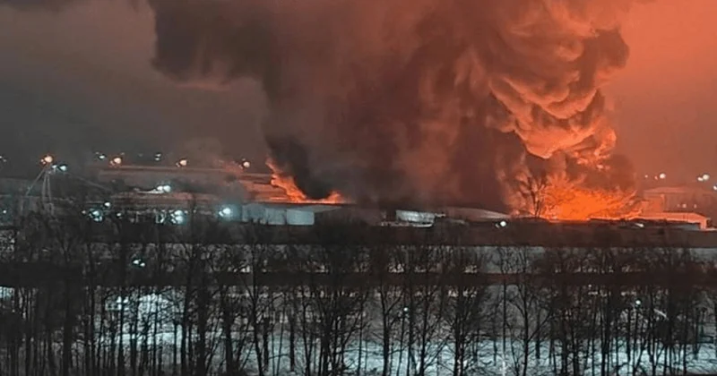 Дроны атаковали российский Буденновск: горит нефтехимзавод видео