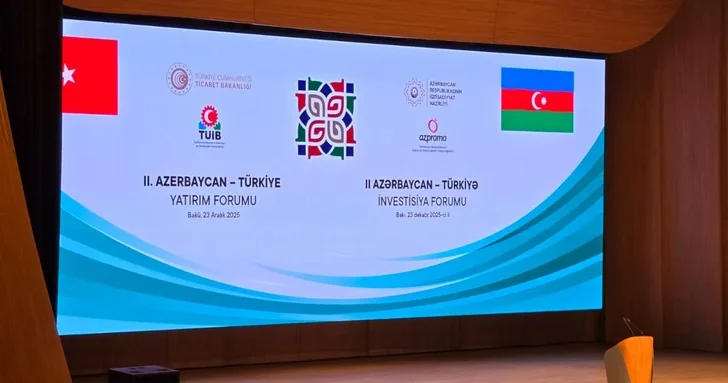 В Баку проходит II Азербайджано Турецкий инвестиционный форум