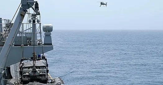 Pentaqon Sakit okeanda üzən gəmiyə zərbə endirib