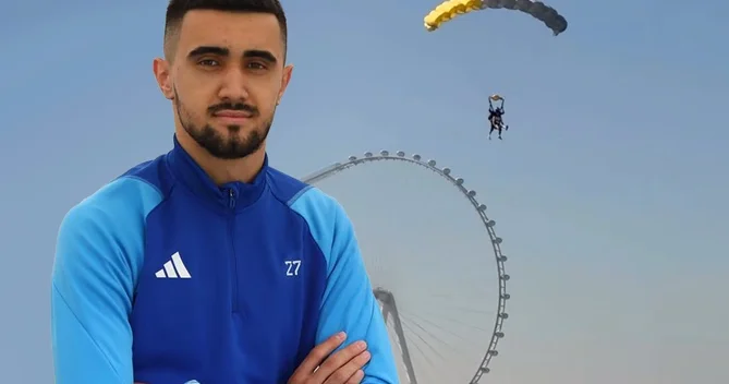 Qarabağ ın müdafiəçisi Dubayda ekstremal istirahəti seçdi