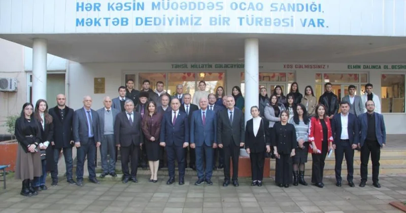 ADPU nun Cəlilabad filialında professor müəllim heyəti və tələbələrlə görüş keçirilib