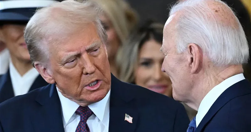 Tramp Amerikanın 46 cı prezidentini axmaq adlandırdı