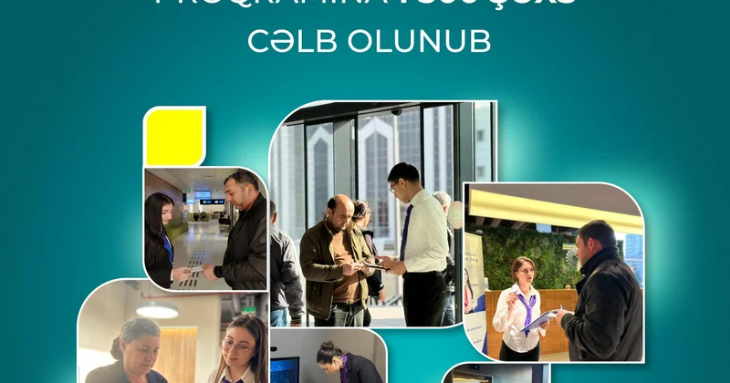 Bu ilin 11 ayında “Könüllü DOST” proqramına daha 1500 şəxs cəlb olunub