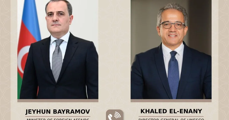 Ceyhun Bayramov UNESCO nun yeni seçilmiş Baş katibini təbrik edib