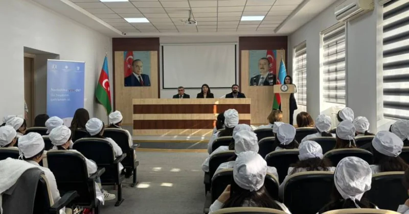 Tələbələrə narkomanlığın fəsadları barədə məlumat verilib