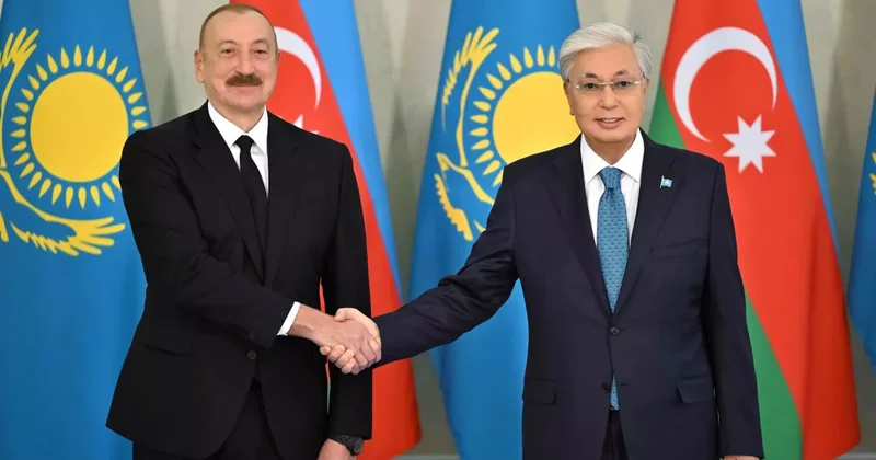 Токаев Алиеву: Мы выведем отношения между Казахстаном и Азербайджаном на новый уровень