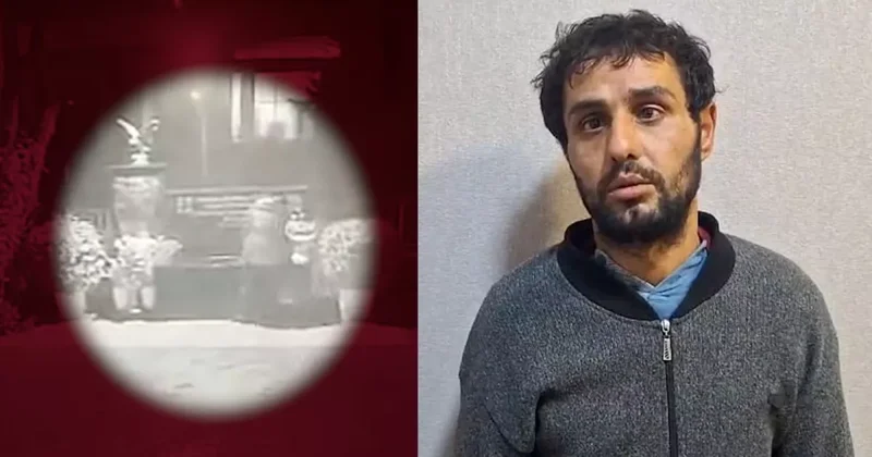 В Баку задержан расхититель Şəhid bulağı ФОТО/ВИДЕО