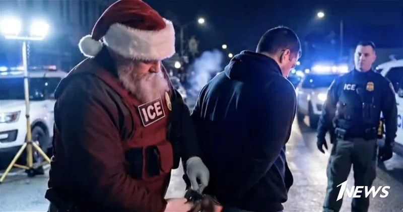 В США призвали мигрантов самодепортироваться с помощью видео с Сантой ВИДЕО