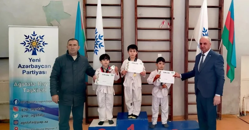 Ağstafada taekvando turniri keçirilib