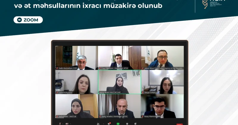 Azərbaycandan BƏƏ yə süd, yumurta, bal, balıq və ət məhsullarının ixracı müzakirə olunub