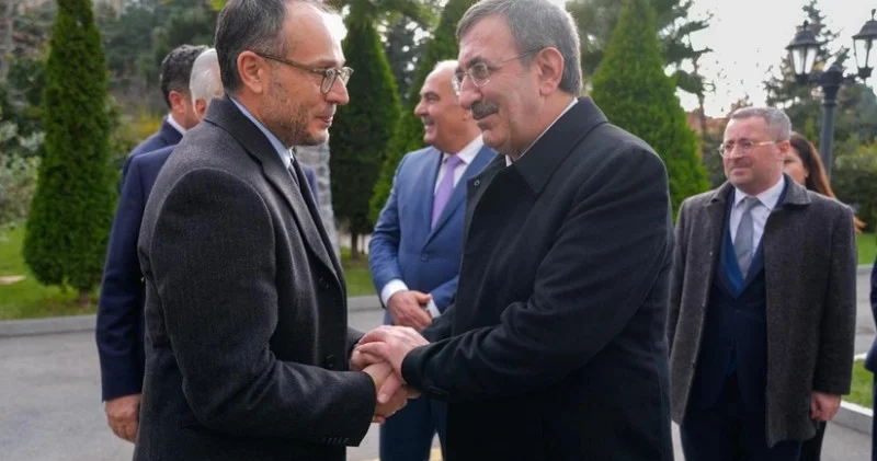 Cevdet Yılmaz Bakıda TÜRKPA Beynəlxalq Katibliyini ziyarət edib