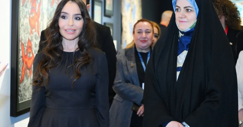 Лейла Алиева встретилась с Захрой Пезешкиан