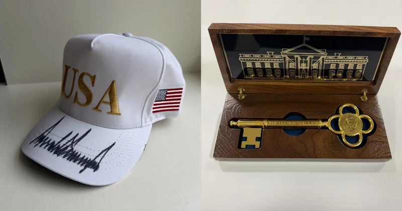 Трамп передал Токаеву подарки Minval Politika