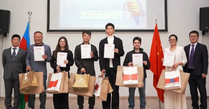 Dillər Universitetində ilk Çin mahnı müsabiqəsi keçirilib