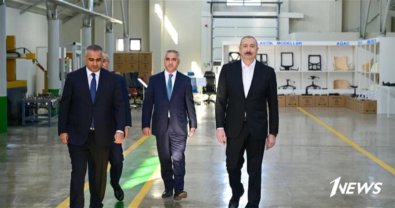 В селе Баллыджа Ходжалинского района открылось предприятие по производству офисной мебели и аксессуаров для мебели ФОТО