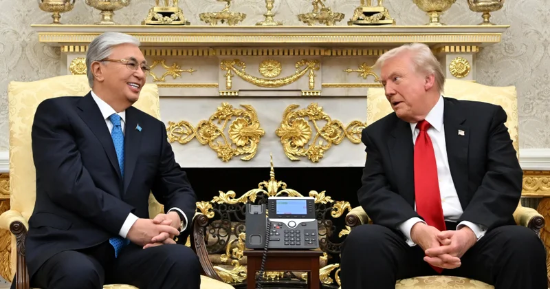 Tokayev Trampla telefon danışığı aparıb