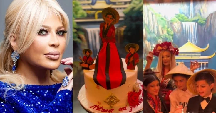 Mətanət İsgəndərlinin nəvəsinin Çin ab havasında ad günü Video