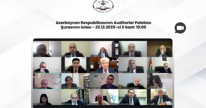 Auditorlar Palatası şurasının növbəti iclasında bir sıra aktual məsələlər müzakirə edilib