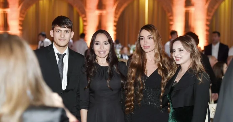 Leyla Əliyeva və Arzu Əliyeva ilin idman yekunları ilə bağlı qala mərasimində iştirak ediblər FOTO