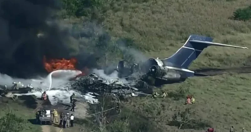 В Техасе потерпел крушение самолет ВМС Мексики