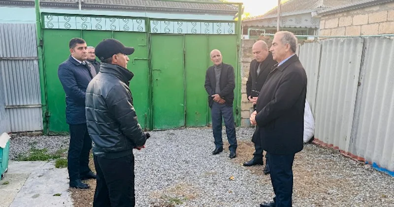 Sevindik Hətəmov Vətən Müharibəsi qazisi ilə görüşdü FOTOLAR