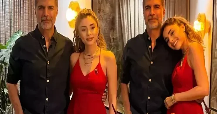 Qardaşı və bacısı ilə məhkəməlik olan Özcan Dəniz gənc arvadı ilə kef edir