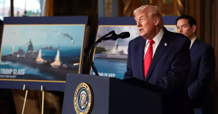 ABŞ “Qızıl Donanma”nı elan etdi: yeni nəsil “Tramp Sinif” döyüş gəmiləri gələcək