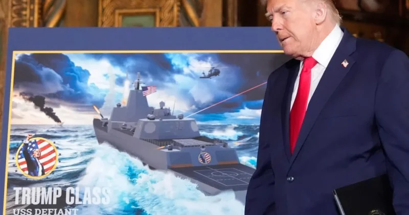 Tramp öz adını daşıyan yeni hərbi gəmi sinfini elan etdi