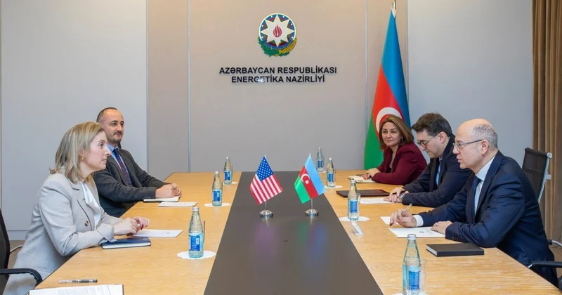Министр энергетики Азербайджана провел переговоры с Эми Карлоном