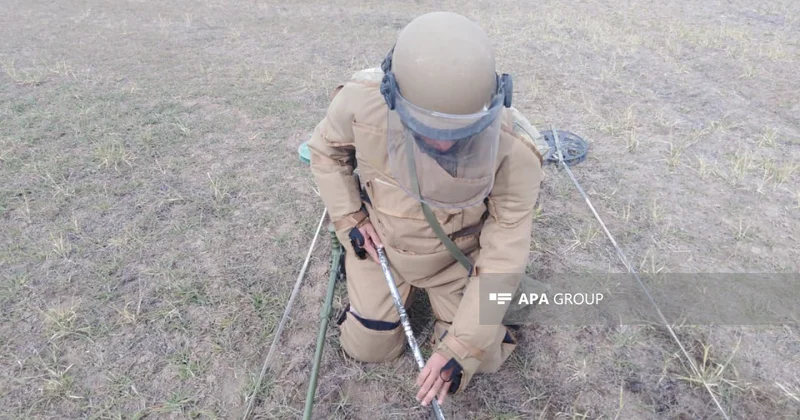 Zəngəzur dəhlizinin keçəcəyi ərazilərdə görülən minatəmizləmə işləri açıqlanıb