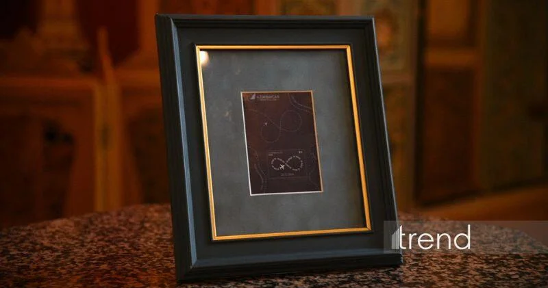 В Баку представлена ​​почтовая марка, посвященная авиакатастрофе самолета AZAL в Казахстане ФОТО