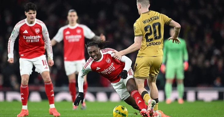 “Arsenal” “Kristal Palas”ı penaltilərdə məğlub edərək Liqa Kubokunun yarımfinalına vəsiqə qazanıb VİDEO