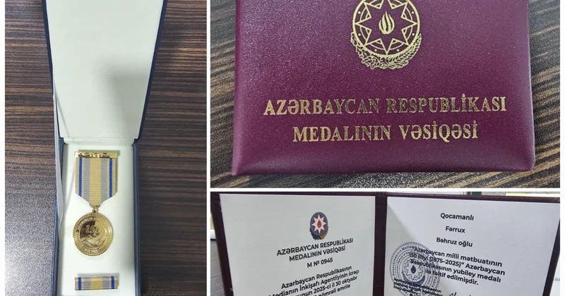 Operativ Media nın təsisçisi təltif edilib