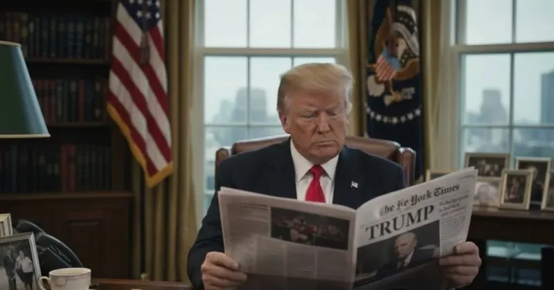 Tramp: “The New York Times” xalqın əsl düşmənidir