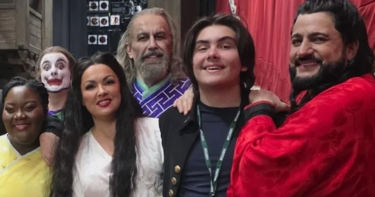 Yusif Eyvazov keçmiş xanımının oğlu ilə FOTOLAR