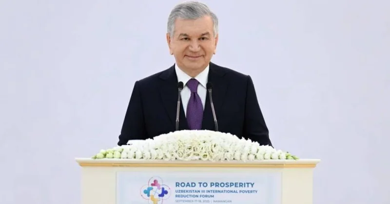 Mirziyoyev Trampın beynəlxalq münaqişələrin həlli səylərini yüksək qiymətləndirib