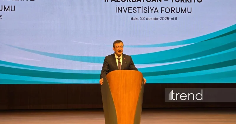 Məqsədimiz 15 milyard dollarlıq ticarət hədəfinə çatmaqdır Cevdet Yılmaz