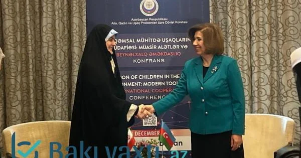 Bahar Muradova Pezeşkianın qızı ilə görüşdü FOTO
