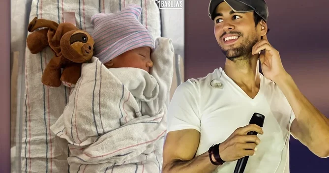 Enrike İqlesias 4 cü dəfə ata oldu