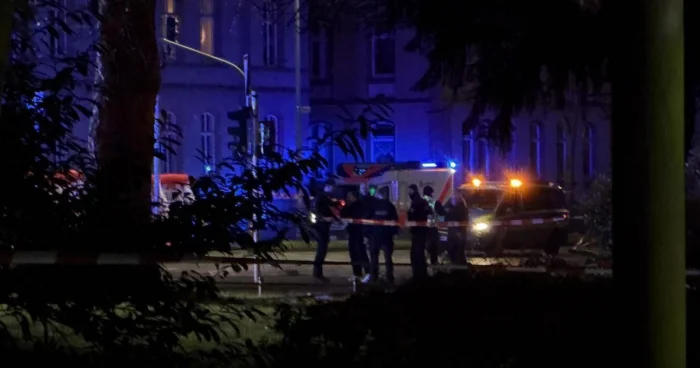 Azərbaycanlı Almaniyada qəza törədib VİDEO