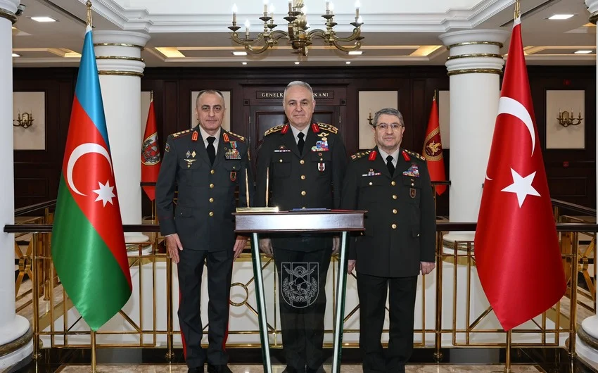 General Hikmət Mirzəyev Ankarada FOTO