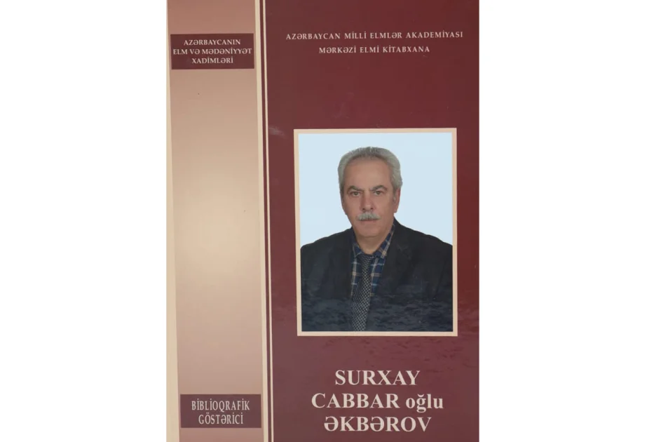 AMEA nın müxbir üzvünün biblioqrafik göstəricisi çapdan çıxıb AZƏRTAC