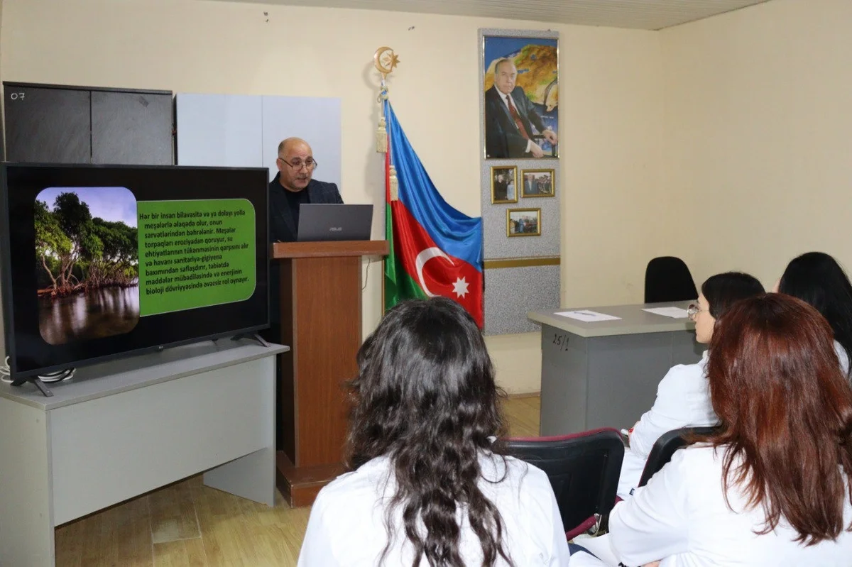 “Planetimizin “ağciyərlərini” necə qoruyaq” “Dendrologiya bağı”nda seminar FOTOLAR