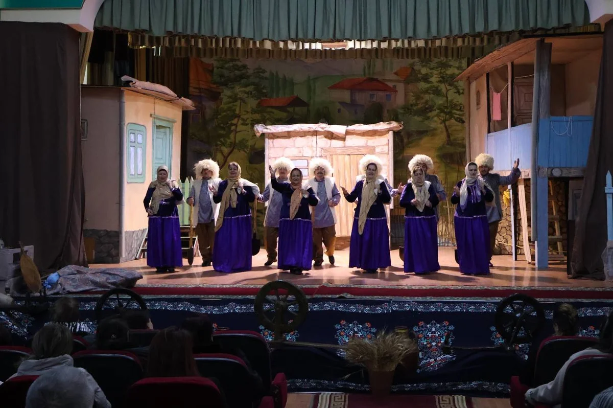 Qusar Dövlət Ləzgi Dram Teatrında Sədəf NÜMAYİŞ OLUNDU FOTO