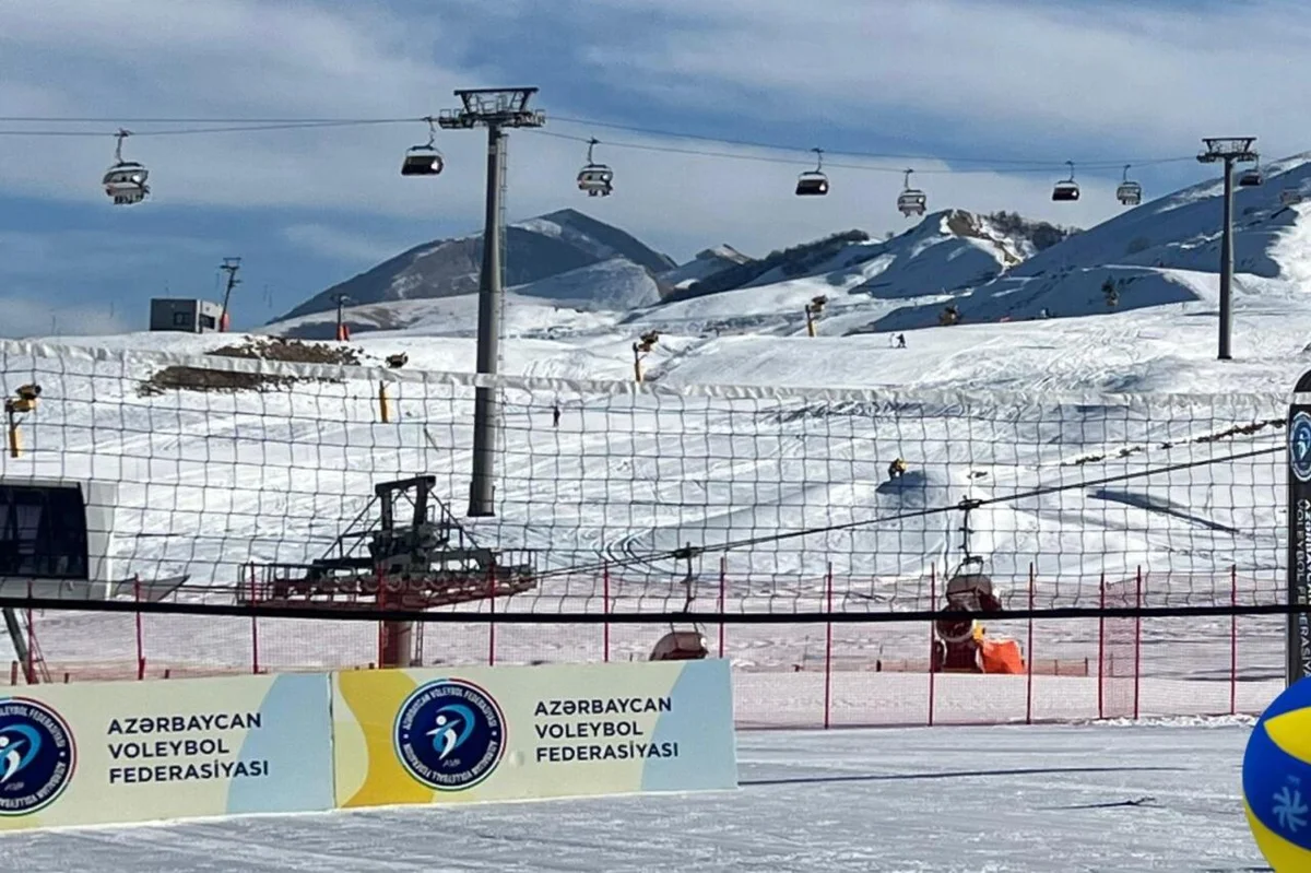 Определились команды, которые примут участие в чемпионате Азербайджана по снежному волейболу