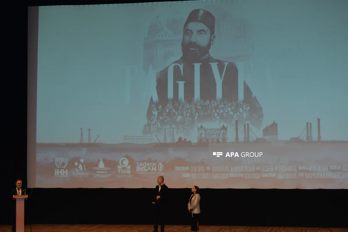 Nizami Kino Mərkəzində Tağıyev sənədli filminin təqdimatı olub FOTO