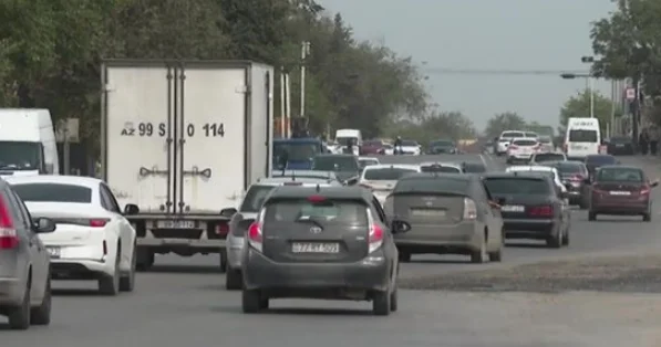 Bakının iki böyük qəsəbəsini birləşdirən yol tikilir VİDEO